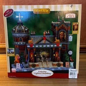 Lemax Caddington Village Exterior Lighted Building Natural History Museum 2007